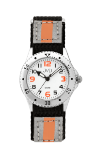 Chlapecké dětské náramkové hodinky JVD J7193.4 na suchý zip