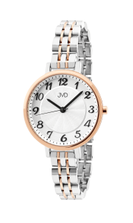 Dámské módní designové ocelové hodinky JVD JZ204.2