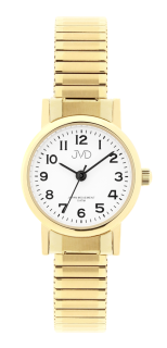 JVD Dámské elegantní zlacené náramkové hodinky JVD steel J4010.5