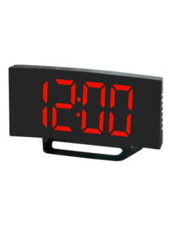 JVD Digitální budík do sítě s červenými LED svítícími čísly JVD SB3811.2