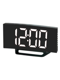 JVD Digitální budík do sítě s bílými LED svítícími čísly JVD SB3811.3