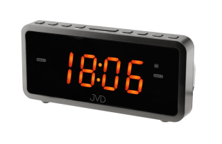 JVD Digitální budík do sítě s oranžovými LED svítícími čísly a vibracemi JVD SB701.1
