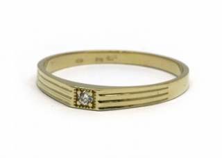 Luxusní zásnubní prsten s přírodními diamanty 585/1,52 gr J-20618-11 POŠTOVNÉ ZDARMA!