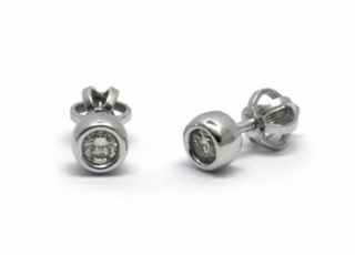 Diamantové náušnice s přírodními diamanty 585/1,35 gr J-20686-12 POŠTOVNÉ ZDARMA!