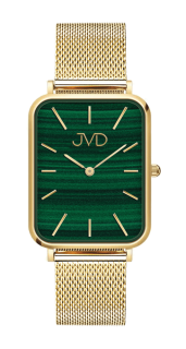 JVD Luxusní dámské zlacené nerezové ocelové hodinky JVD J-TS67