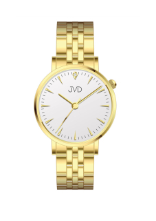 JVD Dámské elegantní zlacené náramkové hodinky JVD JM1001.3