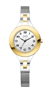 JVD Dámské náramkové zlacené elegantní šperkové hodinky JVD JG1040.2
