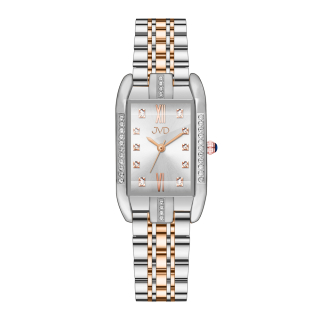 JVD Dámské rose gold módní designové hodinky JVD JZ217.2